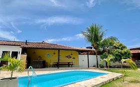 casasveraneio , Barra de são Miguel casa com 4 quartos sendo 2 suítes,todos com ar condicionado, 300 m da praia, 5 minutos praia das conchas e 10 do gunga! Área de lazer com piscina de 10 m churrasqueira e freezer!a melhor!